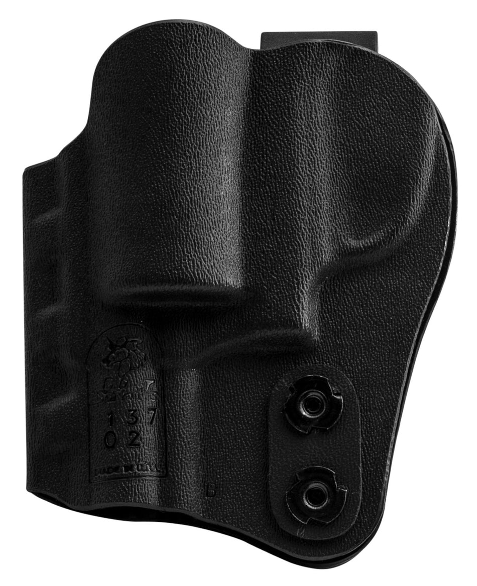 DeSantis 137KJ02Z0 Slim-Tuk Ambidextrous IWB Kydex Belt Clip Holster for S&W J Frame