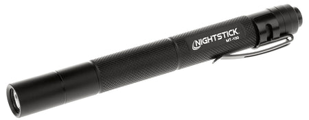 Nightstick MT-100 Mini-TAC Pocket Light 130 Lumen White LED Black Anodized Aluminum