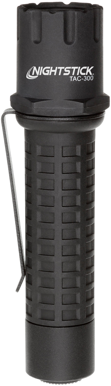 Nightstick TAC-300 2-CR123 Polymer Tactical Flashlight 180 Lumen Matte Black