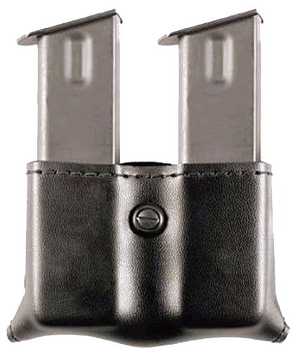 Safariland 079186 Black Laminate Double Mag Pouch Fits Belts Up to 1.75"