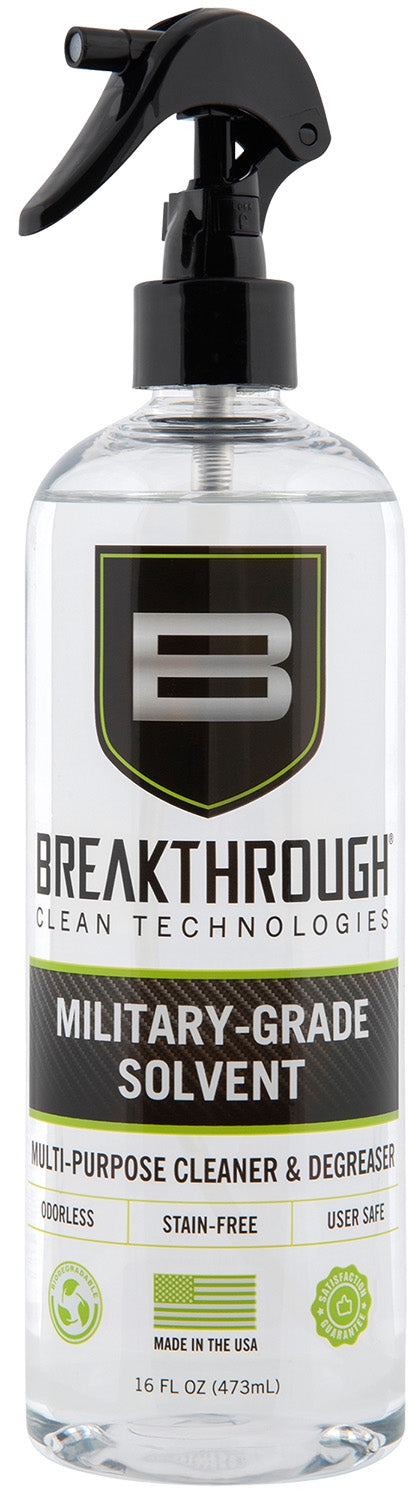 Breakthrough Clean Military Grade Firearm Solvent 16 oz Trigger Spray