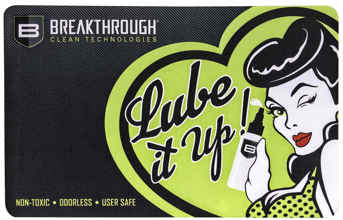 Breakthrough Clean Pistol Cleaning Mat Polyester Top Neoprene Backing 17 Inch