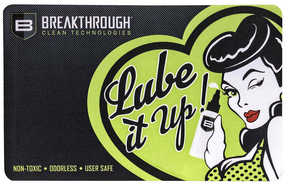 Breakthrough Clean Pistol Cleaning Mat Polyester Top Neoprene Backing 17 Inch