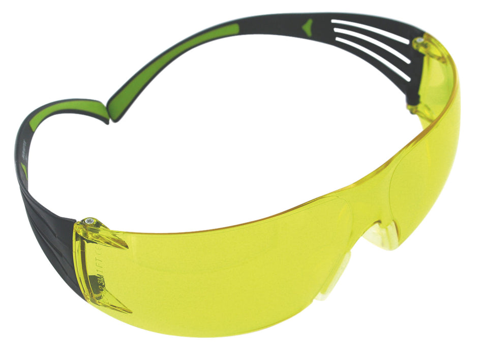 Peltor SF400PA8 SecureFit 400 Adult Amber Lens Polycarbonate Safety Eyewear