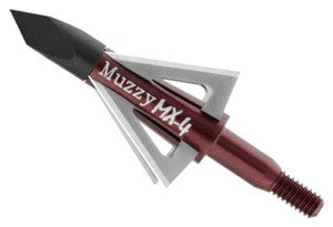 Muzzy MX4 100 Grain 4-Blade Broadhead 1-1/8" Cut 3PK