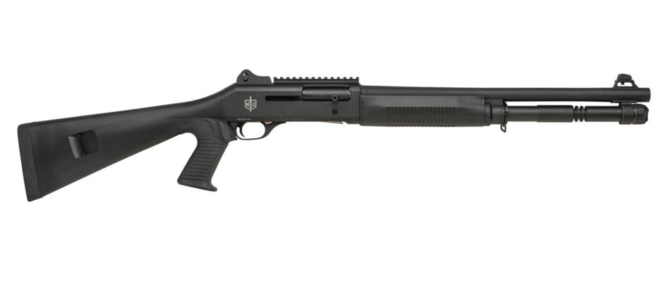 MAC 1014 12 Gauge Shotgun, 5+1, 18.5" Barrel, Pistol Grip Stock, Optics Mount