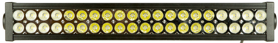 Cyclops Dual Row Side Mount LED Bar 9000 Lumens White 120W 21.5" Black