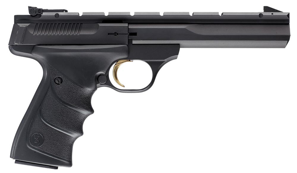 Browning Buck Mark Contour *CA Compliant .22 LR Pistol, 5.5" Barrel, Matte Blued Frame w/Rail