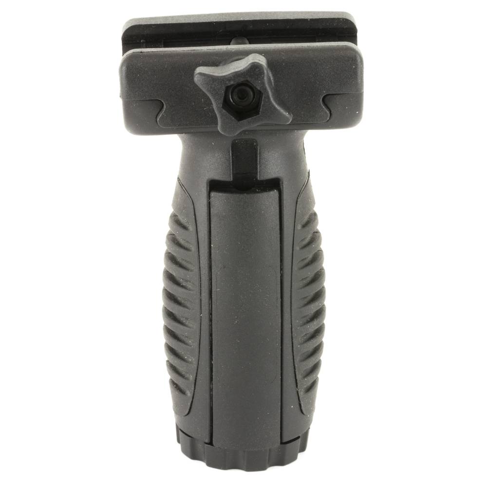 CAA Compact Vertical Grip w/ Pressure Switch Mounts Poly/Rubber Black