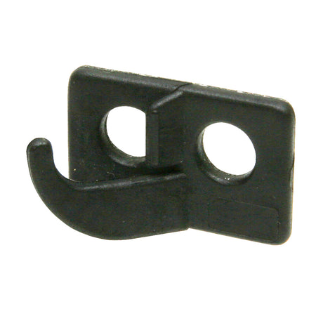 October Mountain Black RH 2 Hole Rubber Arrow Rest