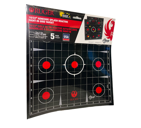 Allen Ruger 10/22 Splash Adhesive Shooting Target Kit 5pk