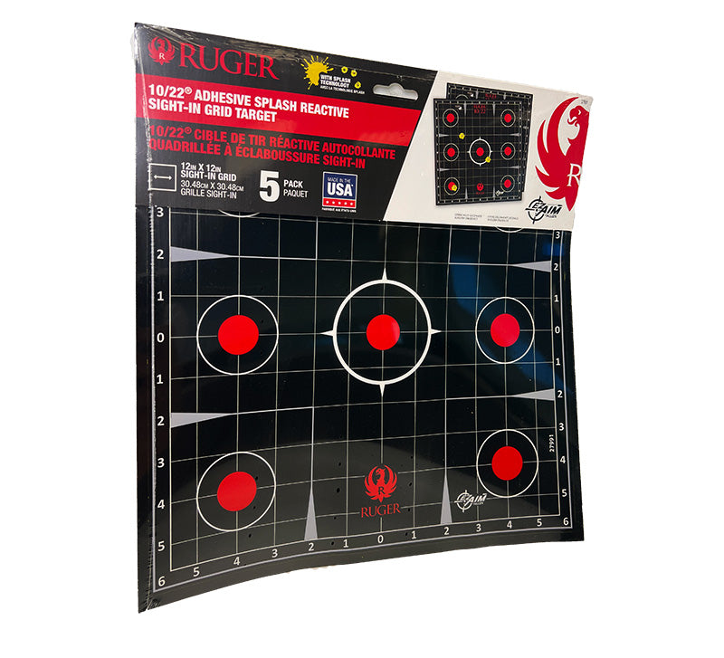 Allen Ruger 10/22 Splash Adhesive Shooting Target Kit 5pk