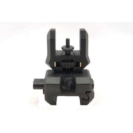 Command Arms Low-Profile Front Flip Up Iron Sight Poly/Aluminum Black