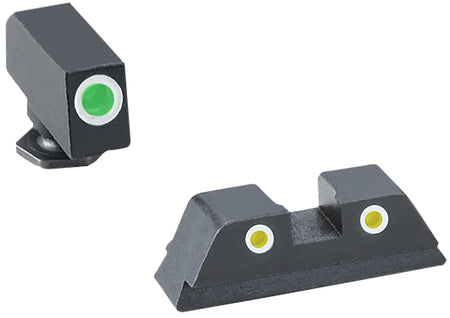 TruGlo Tritium Pro TG231G1AW Front Post/Rear Dovetail Night Sights Glock 42/43/43X/48