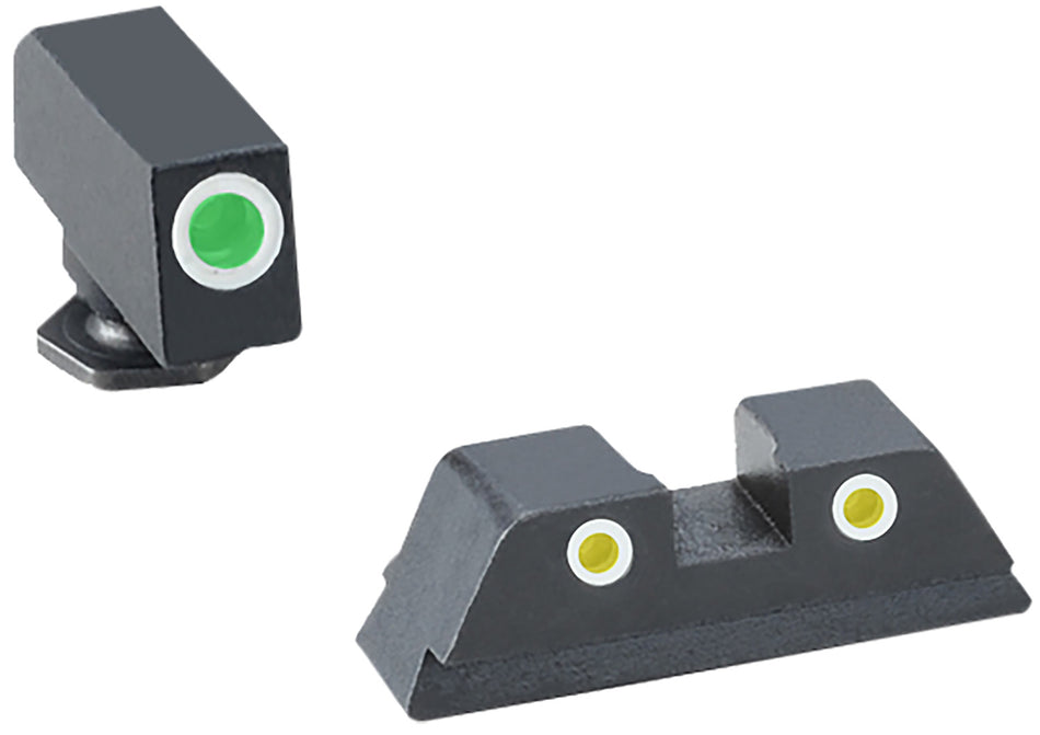 TruGlo Tritium Pro TG231G1AW Front Post/Rear Dovetail Night Sights Glock 42/43/43X/48