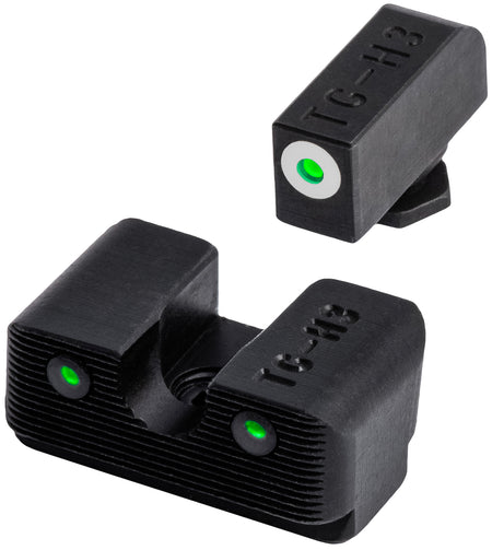 TruGlo Tritium Pro TG231G1W Low Profile White Outline Night Sights for Glock Models