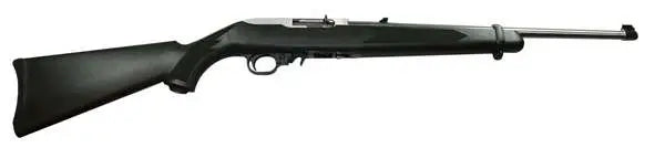 Ruger 10/22 Carbine .22 LR 18.5" Stainless Rifle with Black Synthetic Stock (10-Round)