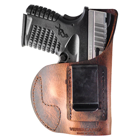 Versacarry Element IWB Sub-Compact Auto Micro Holster Buffalo Leather Size 6