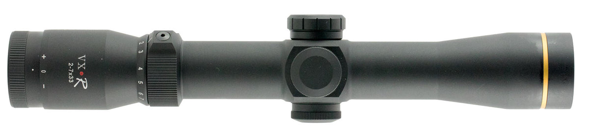 Leupold VX-R Rifle Scope 2-7x33mm 30mm Tube Illuminated FireDot Duplex SFP Black Matte