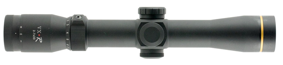 Leupold VX-R Rifle Scope 2-7x33mm 30mm Tube Illuminated FireDot Duplex SFP Black Matte