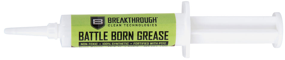 Breakthrough Clean Battle Born Grease 12cc Syringe High-Performance Firearm Lube