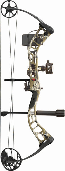 PSE Stinger ATK Compound Bow Package LH 29-60lb Mossy Oak Bottomland