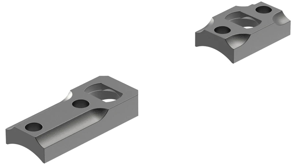 Leupold 171901 Ruger American Dual Dovetail Base Set in Matte Black