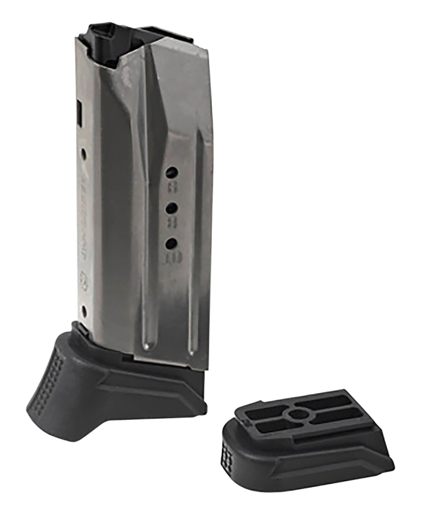 Ruger 90617 American Pistol Compact 9mm Luger 10-Round Nickel Steel Factory Magazine