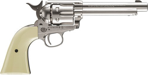 RWS Colt Peacemaker SAA CO2 Air Pistol .177/BB Nickel Finish
