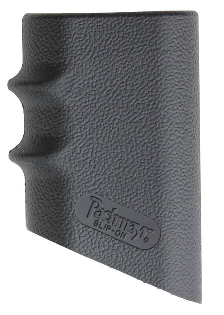 Pachmayr Slip-On Pistol Grip Size 2 Large Black Rubber w/Finger Grooves