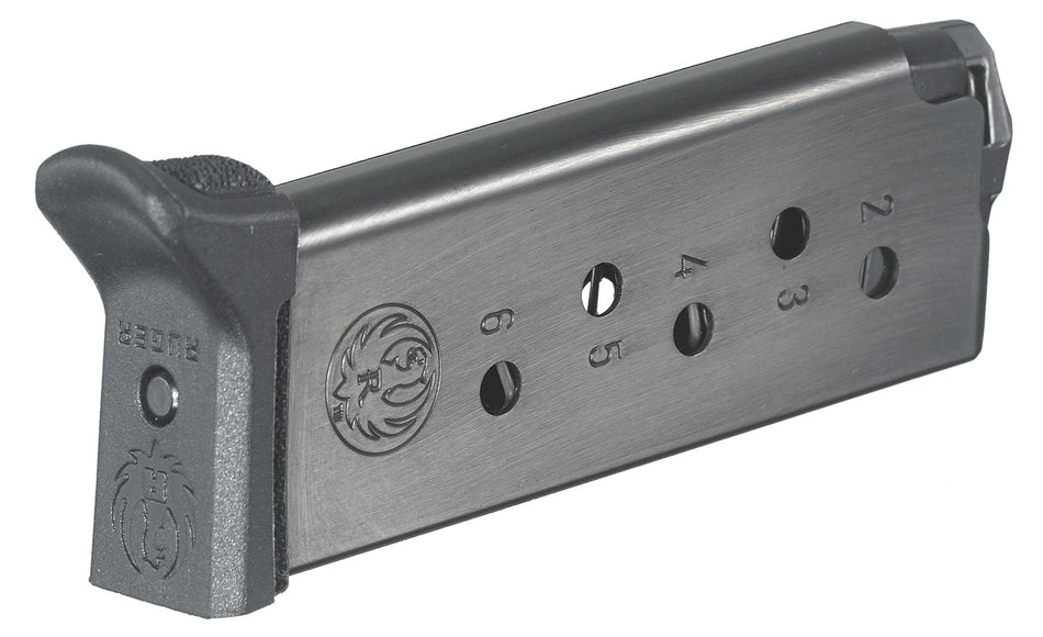 Ruger 90621 LCP II .380 ACP 6rd Blued Steel Replacement Magazine