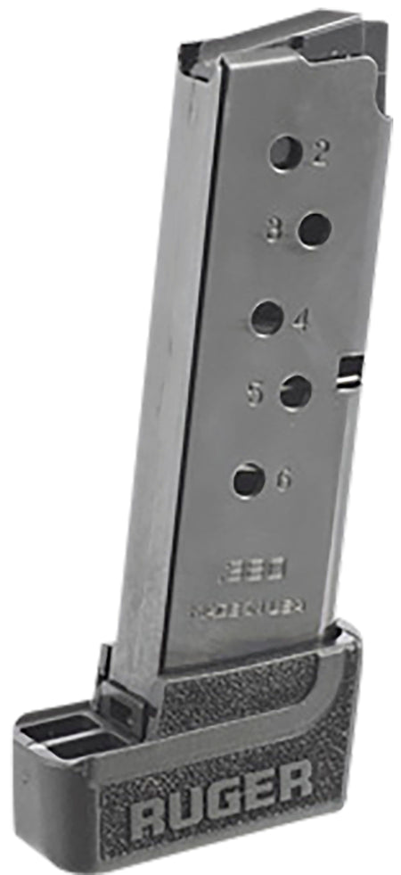 Ruger 90626 LCP II .380 ACP 7rd Extended Magazine w/Integrated Grip Extension Blued Steel