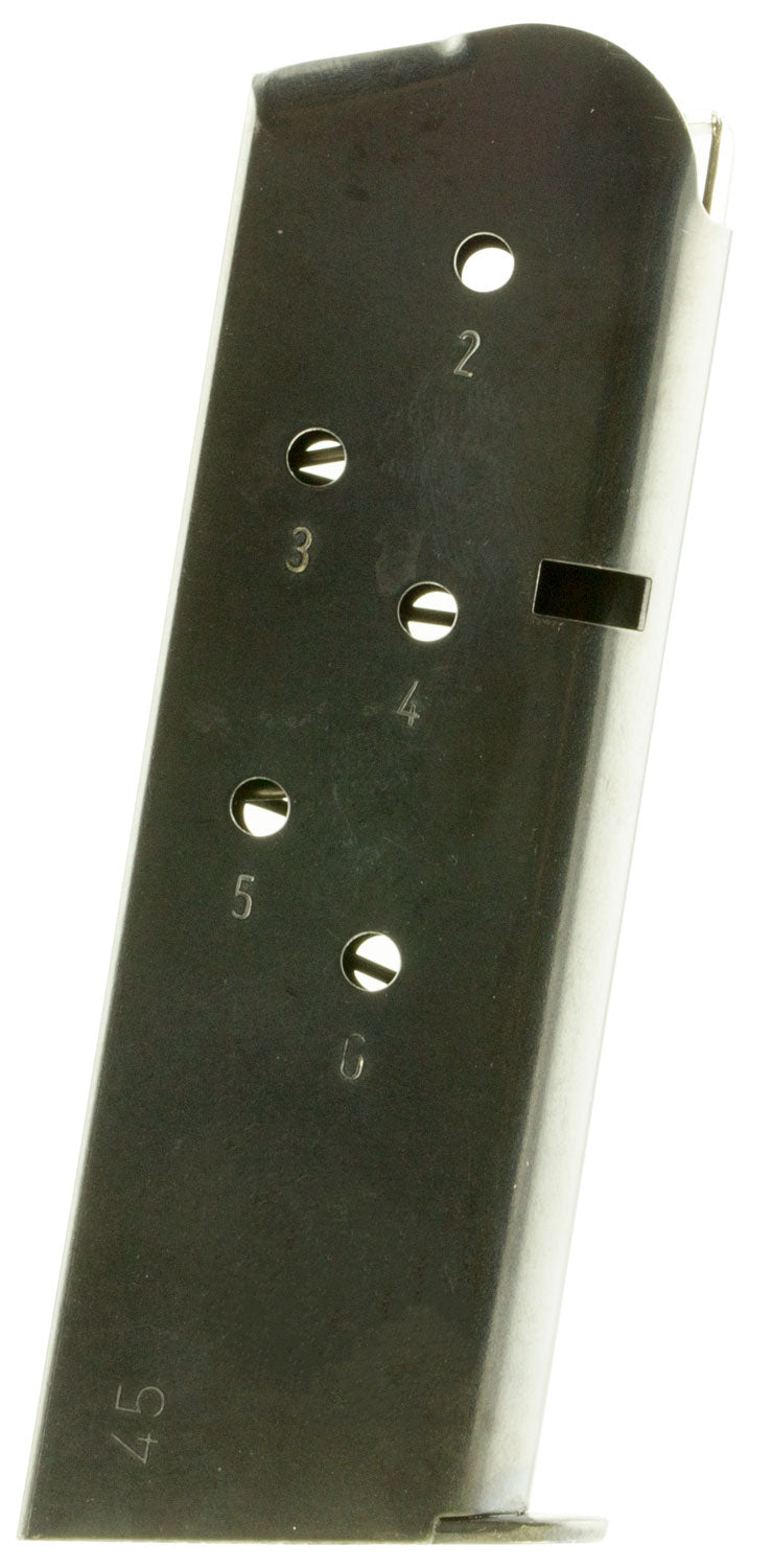Magnum Research MAG1911456 45 ACP 1911 Black 6rd Detachable Pistol Magazine