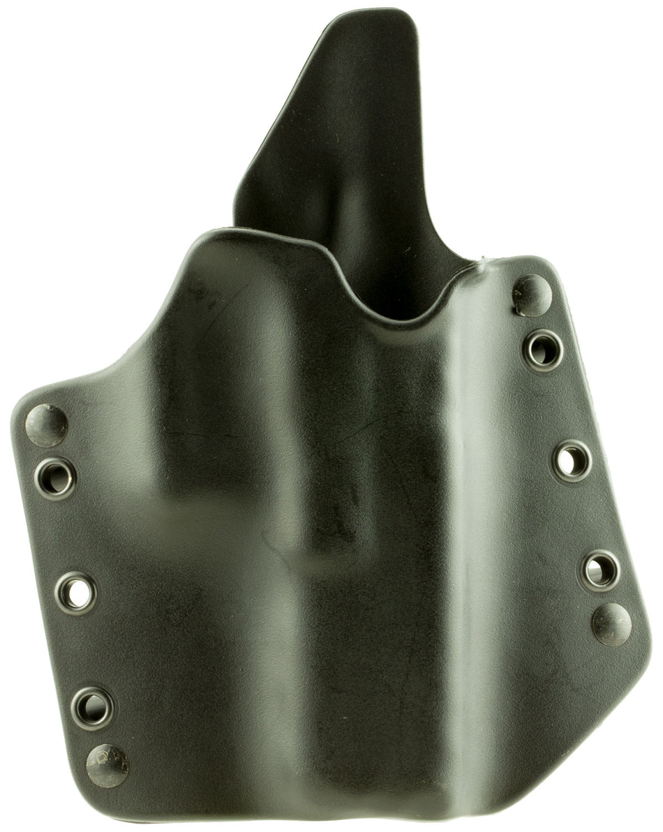 Stealth Operator H50054 Full Size Outside Waistband Black Nylon Holster Glock 19/Ruger LC9 Belt Slide RH
