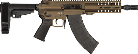 CMMG Banshee MK47 300 7.62x39mm 8-Inch BBL Midnight Bronze RipBrace Semi-Auto Pistol