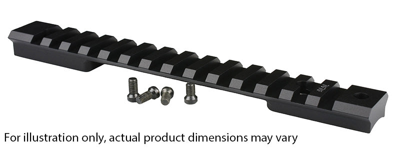 Warne Mountain Tech Picatinny Rail - Ruger American Short Action
