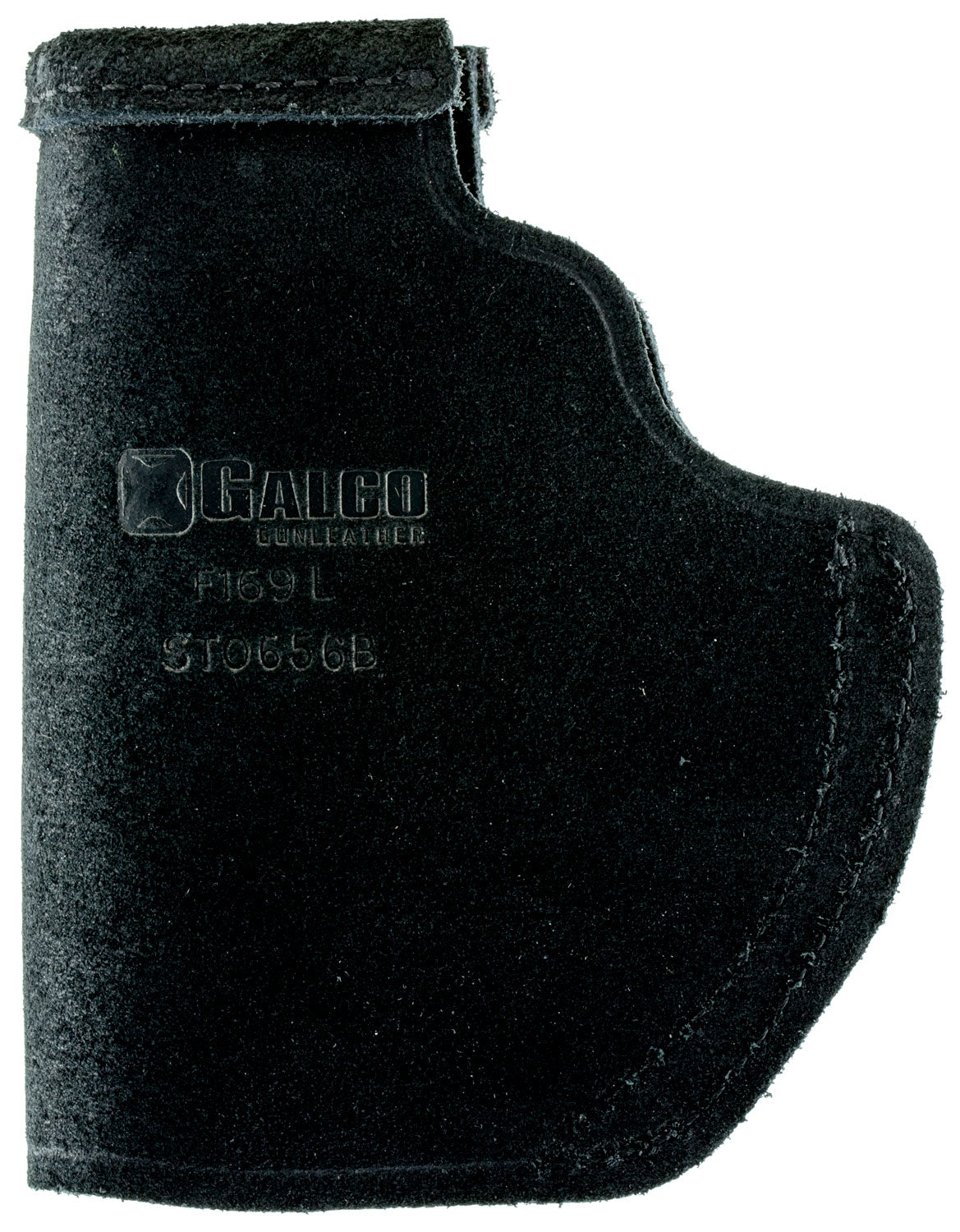 Galco STO656B Stow-N-Go IWB Black Steerhide Belt Clip Fits Ruger LC 9mm Right Hand
