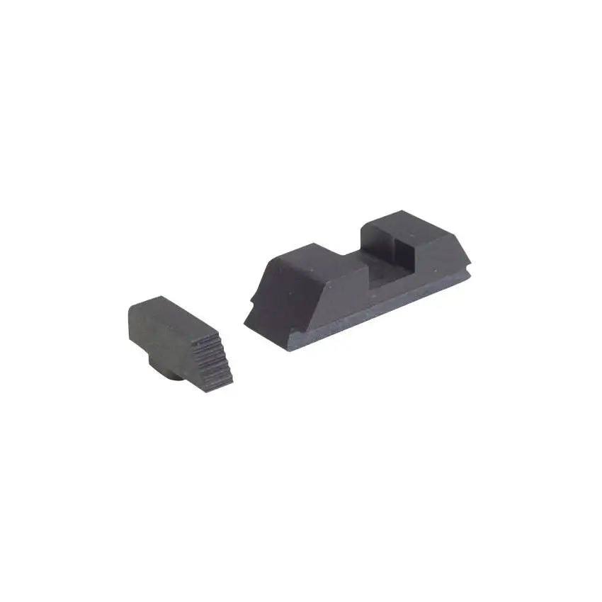 AmeriGlo Glock Black Serrated Adjustable and Target Iron Sight Set