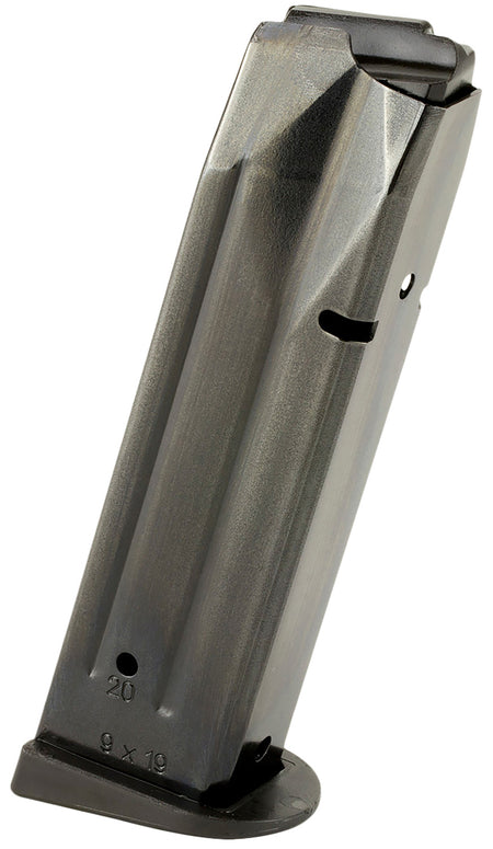 CZ-USA 11172 20-Round 9mm Luger Magazine for CZ 75 TS/Czechmate Blued Steel