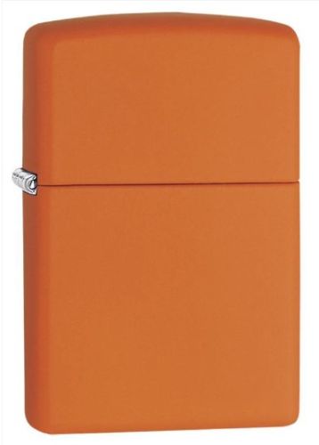 Zippo Orange Matte Windproof Pocket Lighter