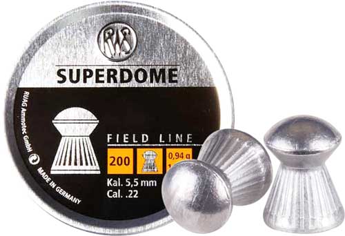 RWS .22 Superdome Field Air Gun Pellets 14.5 Grain 200 Count