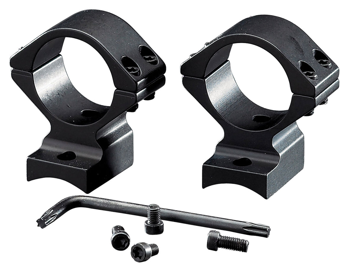 Browning Integrated Scope Mount and Ring Combo for A-Bolt 1 Inch Medium Matte Black
