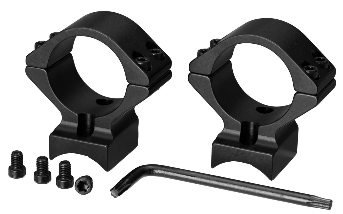 Browning Integrated Scope Mount and Ring Combo for T-Bolt 1 Inch Low Matte Black