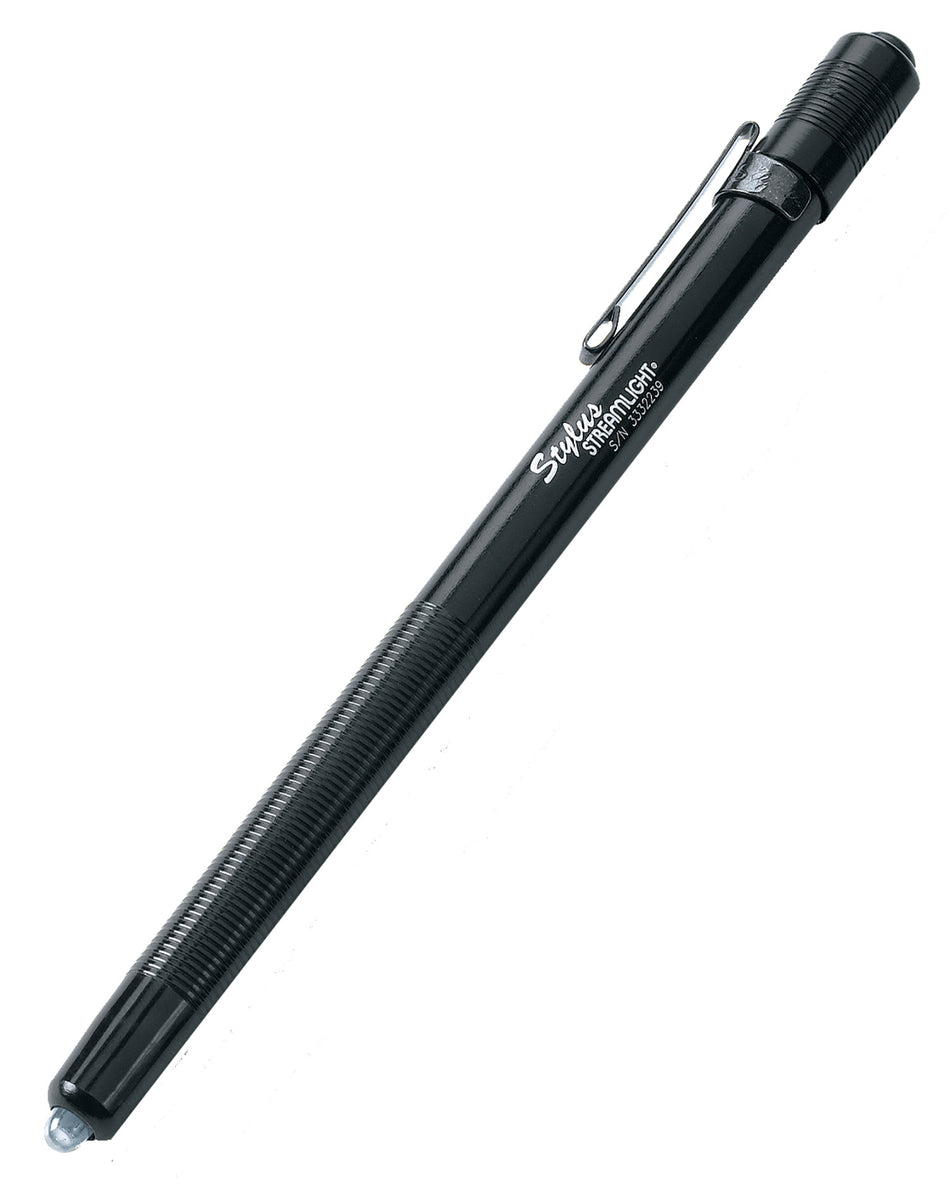 Streamlight Stylus LED Penlight Black Anodized Finish 11 Lumens White LED