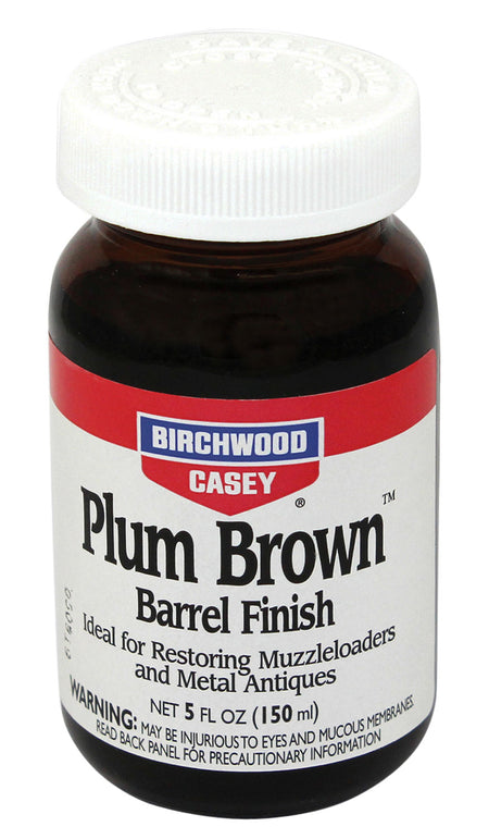 Birchwood Casey Plum Brown Barrel Finish Restoration Solution 5 oz Bottle Model 14130