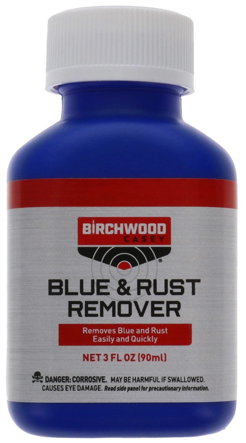 Birchwood Casey Blue & Rust Remover Solution 3 oz Bottle Model 16125