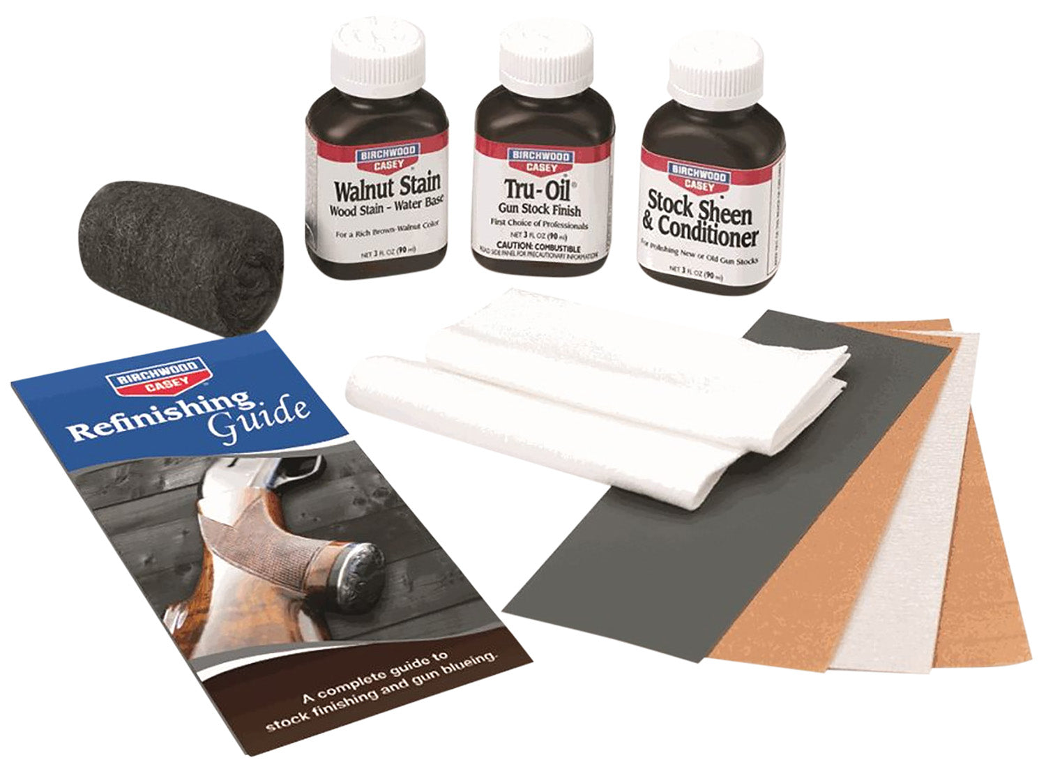 Birchwood Casey 23801 Tru-Oil Stock Finish Complete Kit
