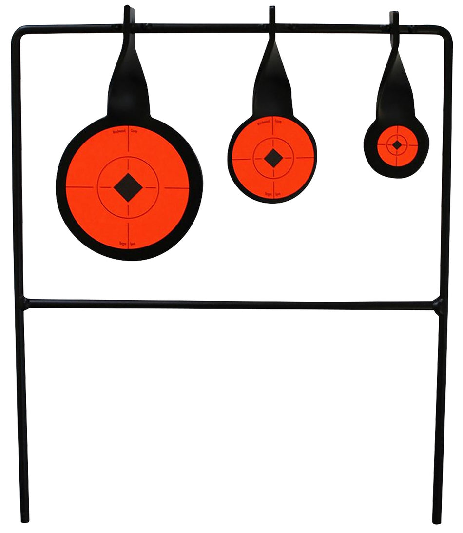 Birchwood Casey 46322 Qualifier Three-Disc AR500 Steel Spinning Target for .22 Rimfire