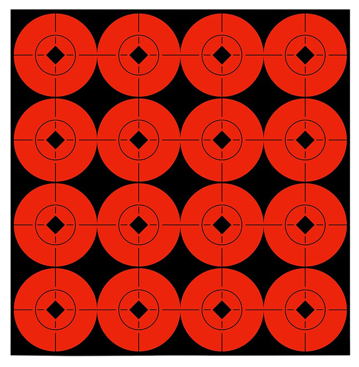 Birchwood Casey 33904 1.5-Inch Orange Self-Adhesive Target Spots Bullseye Paper 160-Pack