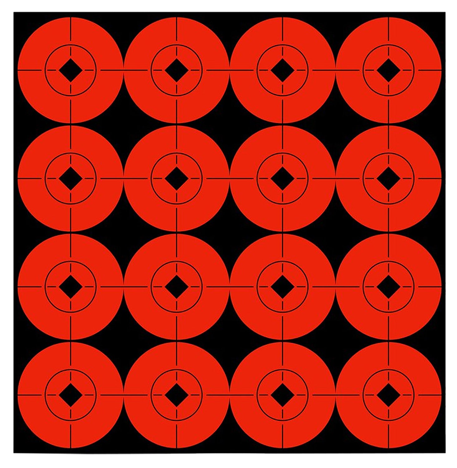 Birchwood Casey 33904 1.5-Inch Orange Self-Adhesive Target Spots Bullseye Paper 160-Pack